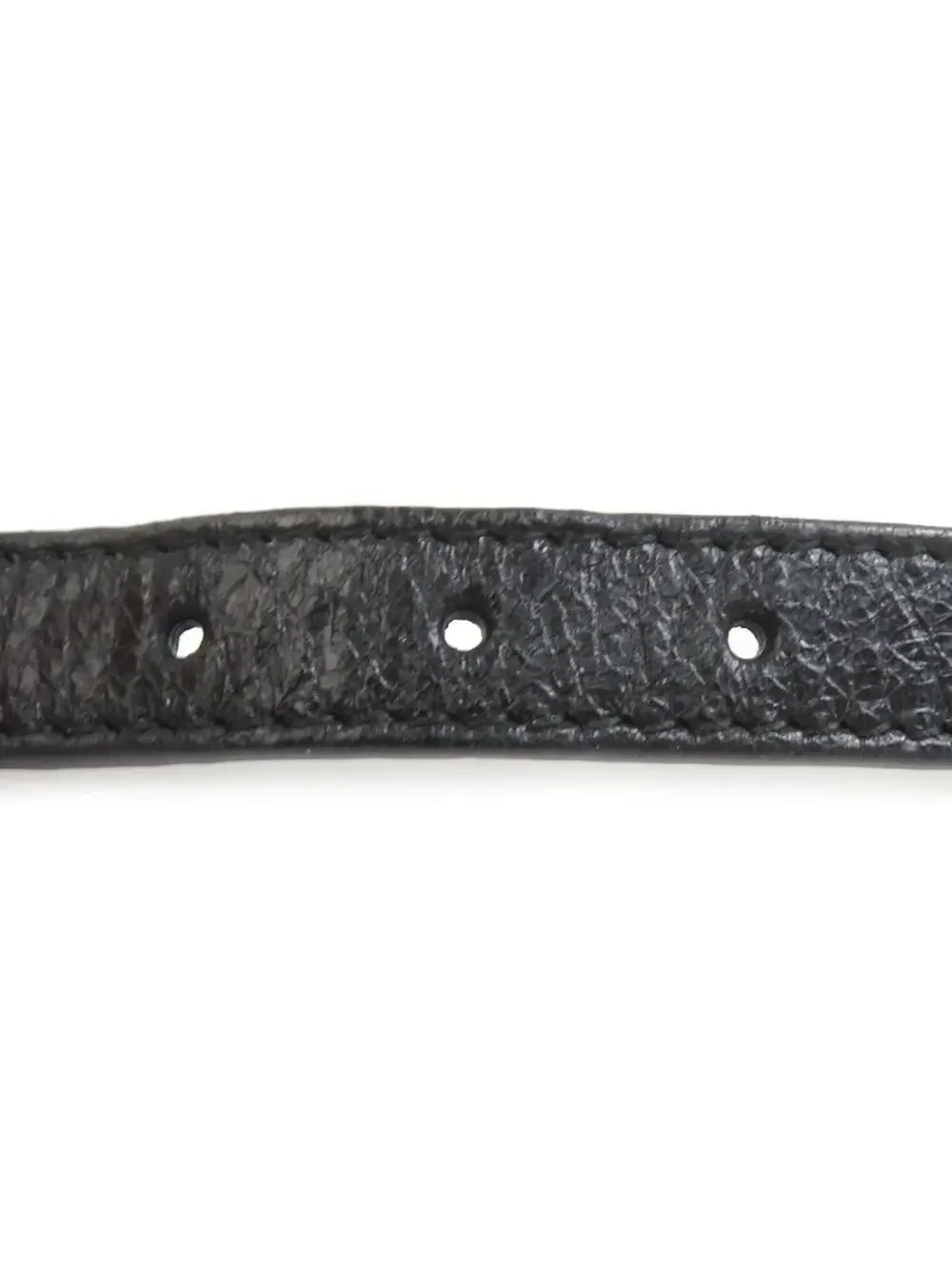Auth Balenciaga Bracelet Black/Gold #302828B14B